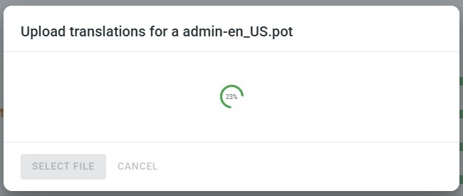 Crowdin - upload translation file