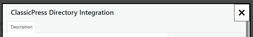 Plugin banner missing